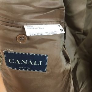 Canali Suits & Blazers - CANALI GREEN BROWN BLAZER 54 Canali Suits & Blazers - CANALI GREEN BROWN BLAZER 54